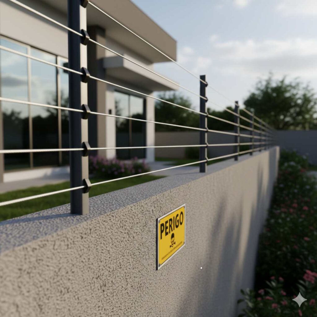 Cerca Eletrica para Muro